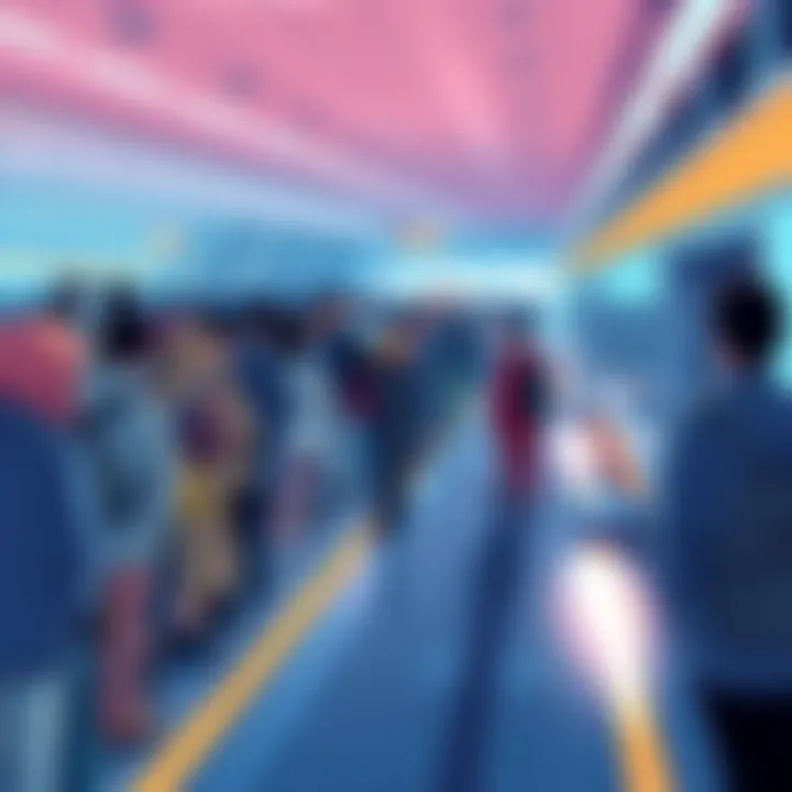 An illustration showing a long line of people waiting to exit ETH staking, reflecting market concerns