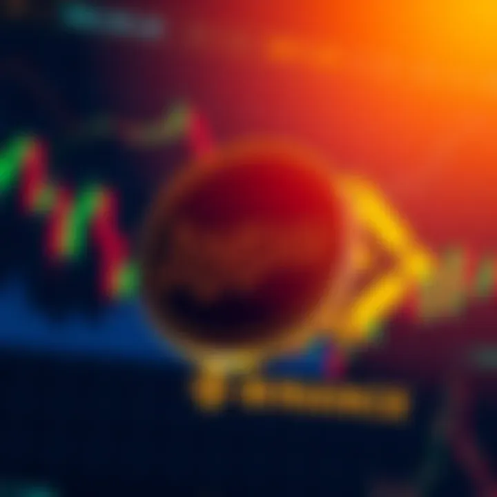 A graphic showing the Hype token logo with a backdrop of fluctuating stock market charts and the Binance logo, symbolizing the tension in the cryptocurrency market.