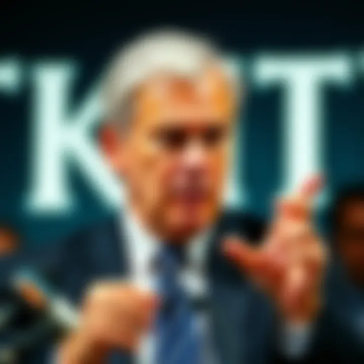 JPMorgan CEO Jamie Dimon giving a stern warning about the risks of investing in Bitcoin at a press conference in 2017