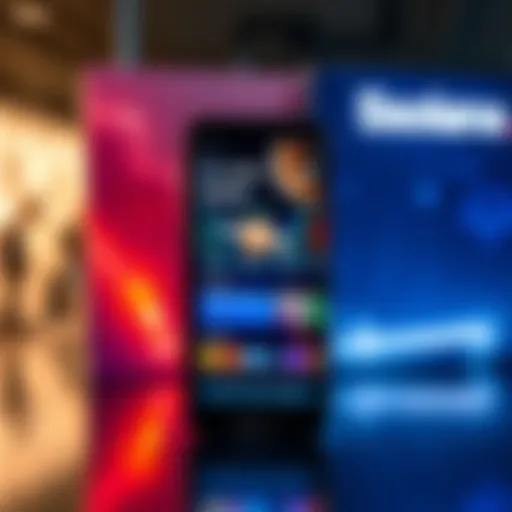 Jupiter Mobile app interface showcasing features on a smartphone with Solana branding in the background