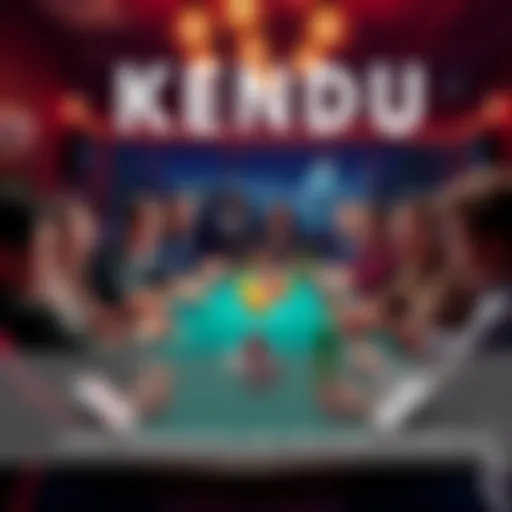 People enjoying poker night and celebrating achievements in the Kendu community