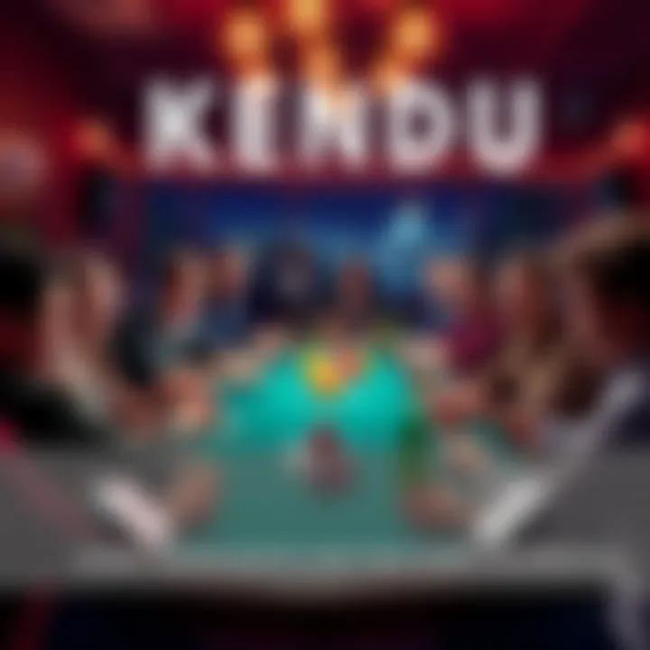 People enjoying poker night and celebrating achievements in the Kendu community