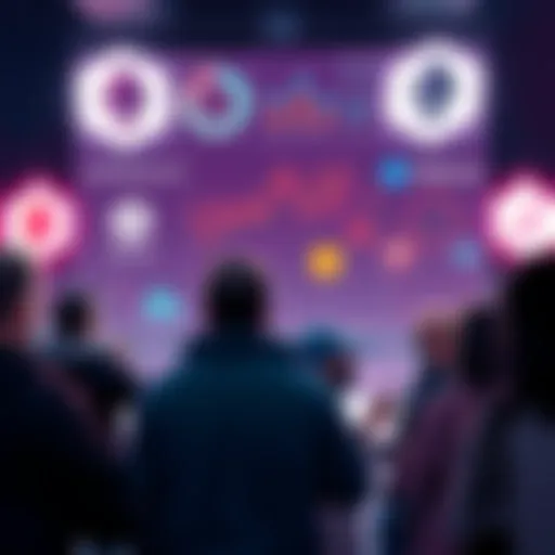 A group of people discussing Layer 2 solutions with charts and graphics in the background, showing Ethereum logos and competing platforms like Base, Arbitrum, and Optimism.