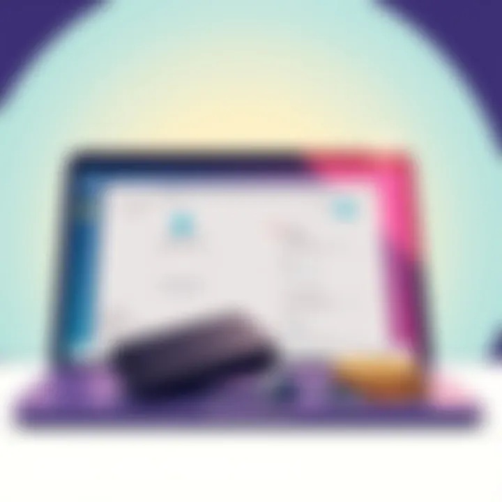 Ledger and Electrum Wallet Setup A digital illustration showing a Ledger wallet alongside a laptop displaying the Electrum interface, symbolizing wallet configuration options for cryptocurrency.