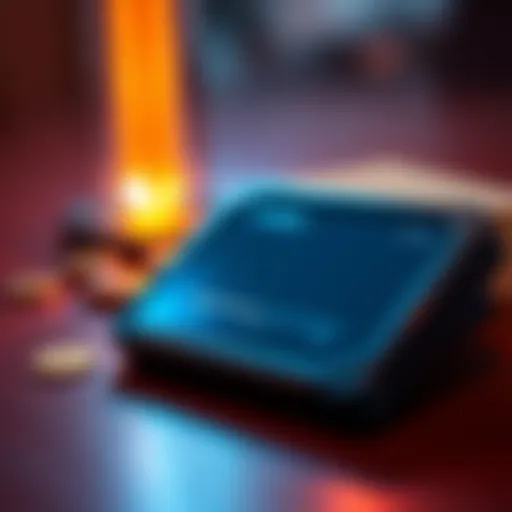 A Ledger wallet showing an empty balance screen, symbolizing a drained account.