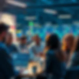 A group of people discussing Litecoin trading strategies and market events on a forum