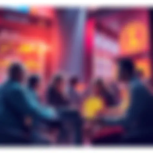 People discussing trading strategies and market events related to Litecoin