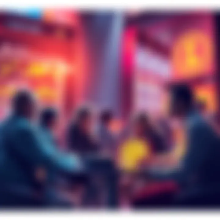 People discussing trading strategies and market events related to Litecoin