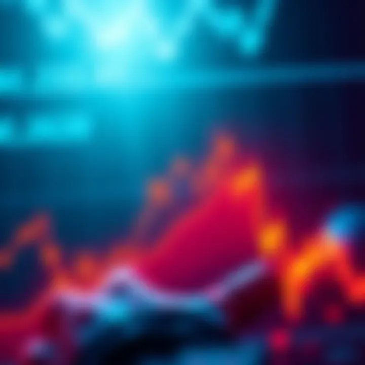 Graph showing a significant drop in open interest for cryptocurrency, indicating rising fear in the market