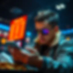 Individual reviewing profits from memecoins while planning safe investment strategies and tax implications