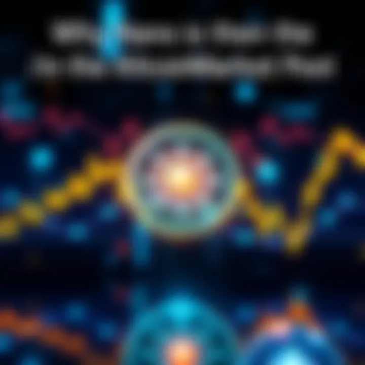 A visual representation of Nano cryptocurrency with its logo and graph trends showing its unique market behavior among altcoins.