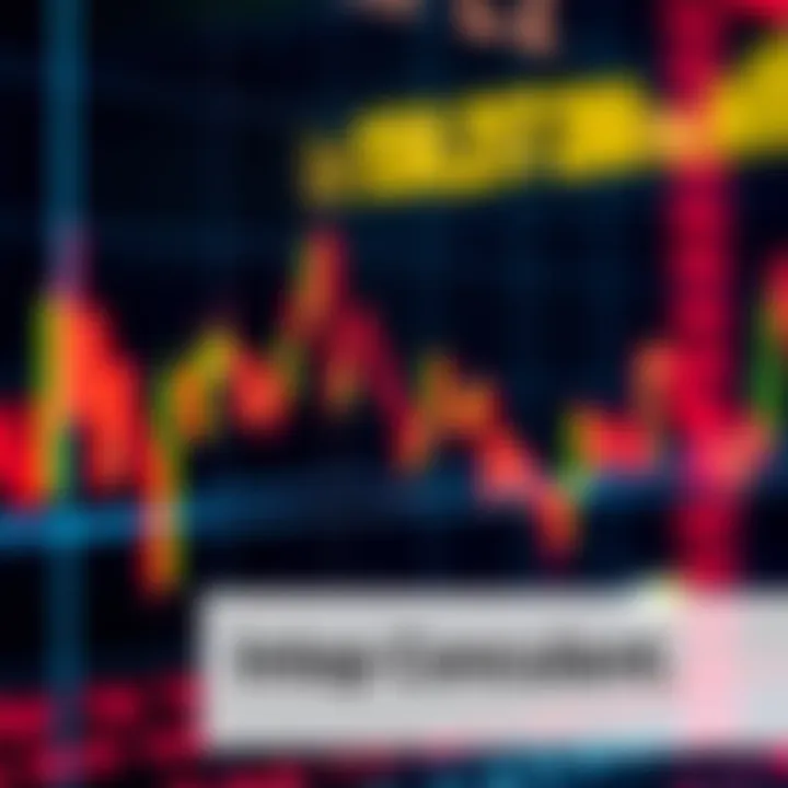 A close-up of a financial graph showing significant market trends and changes, symbolizing a new investment indicator.