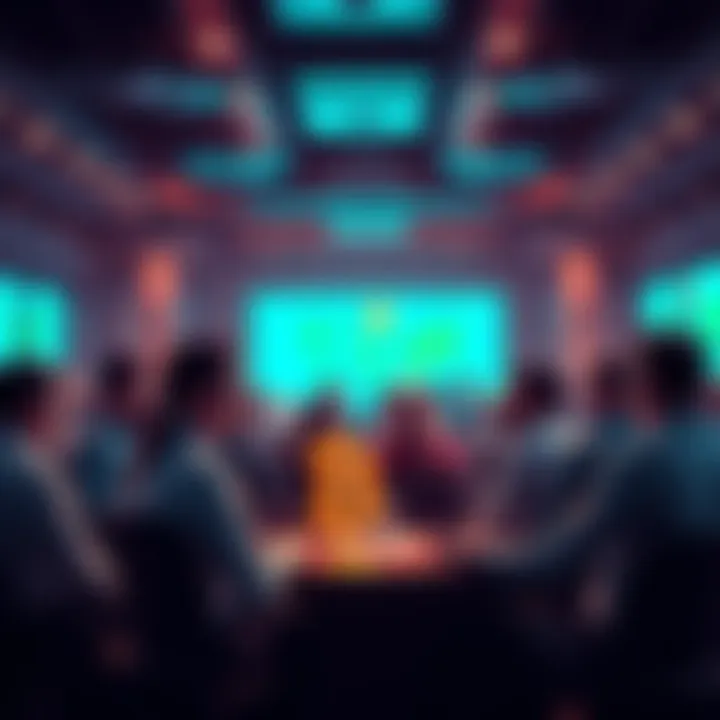 People discussing potential new cryptocurrency listings in a community forum setting