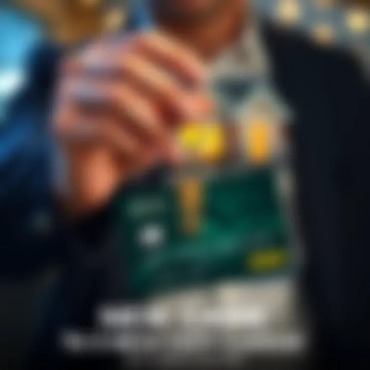 A person holding house keys and a credit card, symbolizing home purchase and financial plans.
