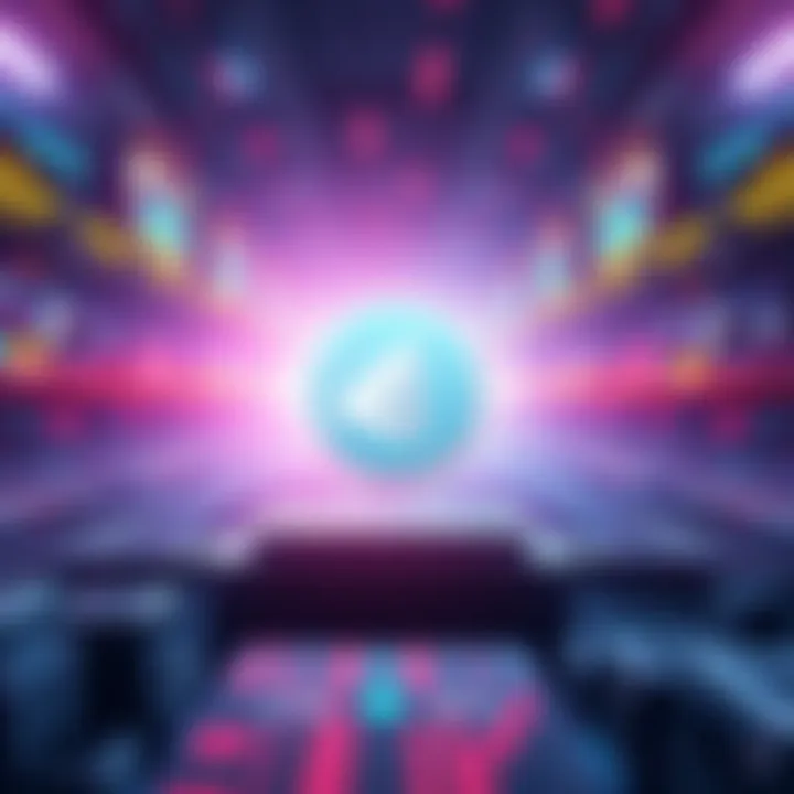 Visual representation of Overledger Fusion and QNT staking in the crypto market