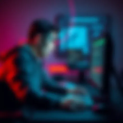 A person looking at their computer screen shocked after discovering a theft from their Phantom wallet