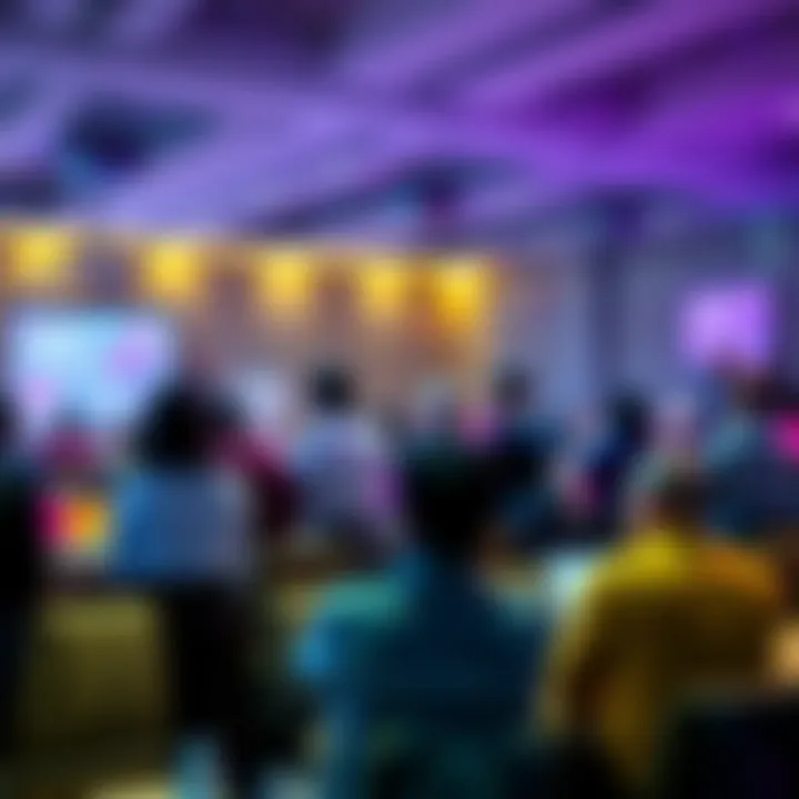 Polkadot Blockchain Academy Day 25 Participants actively engaging in a blockchain workshop at the Polkadot Academy with presentations and group discussions