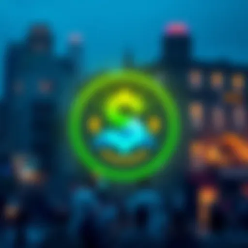 The $POWSCHE memecoin logo symbolizing community and ambition, featuring vibrant colors and modern design elements.