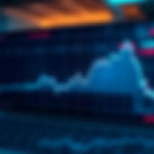 A simple line graph showing a steady upward trend in the stock market over time, indicating a calm bull market.