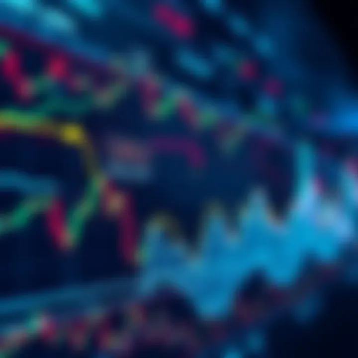 Graph showing a downward trend in stock and crypto prices on a Friday