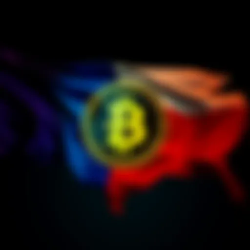 The Texas state flag with a Bitcoin symbol overlay, representing Texas' new Bitcoin reserve initiative.