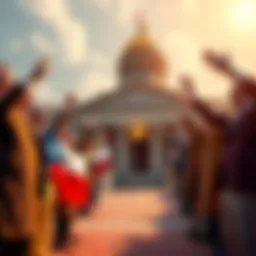 Texas lawmakers celebrating the approval of a bill to establish Bitcoin reserves in the state