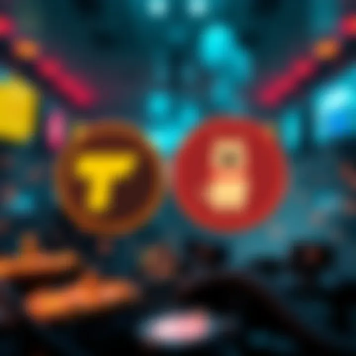 Thumzup and Dogehash logos together, symbolizing their new partnership in Dogecoin mining