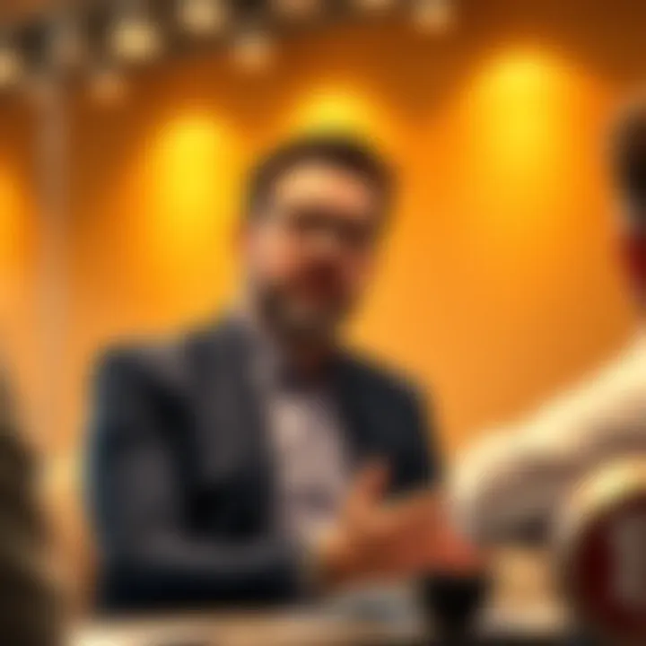 Tom Lee sharing his positive views about Ethereum's future in a discussion setting