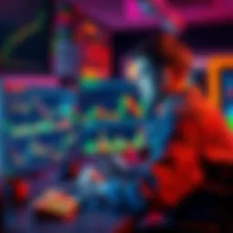 A trader reviewing market charts on a computer to improve trading strategies