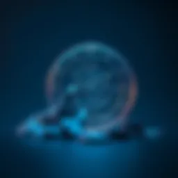 A visual representation of a clear coin symbolizing honesty and transparency in money-making ventures.