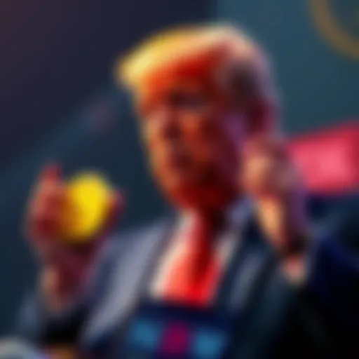 Donald Trump discussing a foreign cryptocurrency deal, expressing concern over corruption.