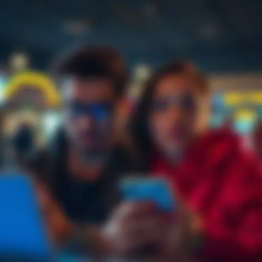 Two Android users looking concerned after losing money in a Trust Wallet hack.