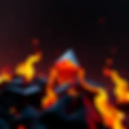 Visual representation of Uniswap burning 8,950 ETH, with flames symbolizing the reduction in Ethereum supply.