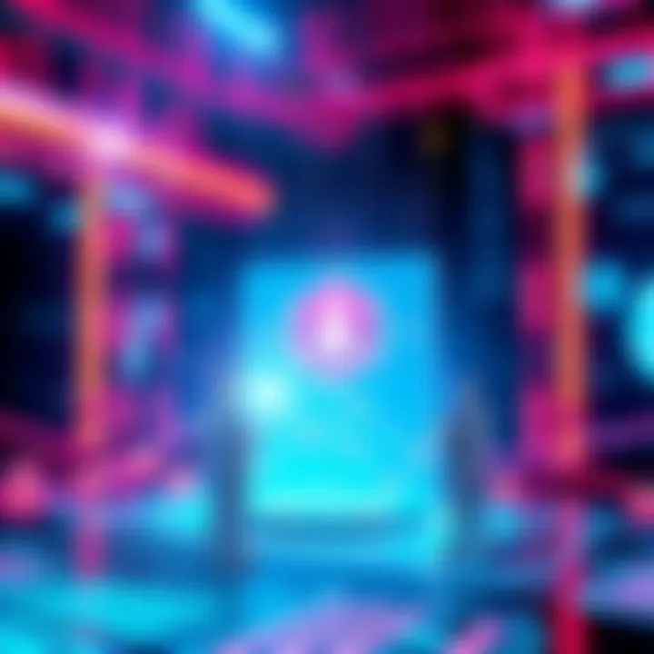 Visual representation of the Universal Agentic Registry Broker platform showing digital identity management features