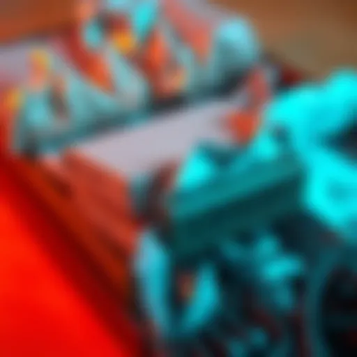 A close-up of an unsealed Ledger box showing its contents and packaging materials, highlighting concerns about security.