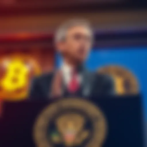 US Treasury Secretary Bessent delivers a statement about Bitcoin purchases