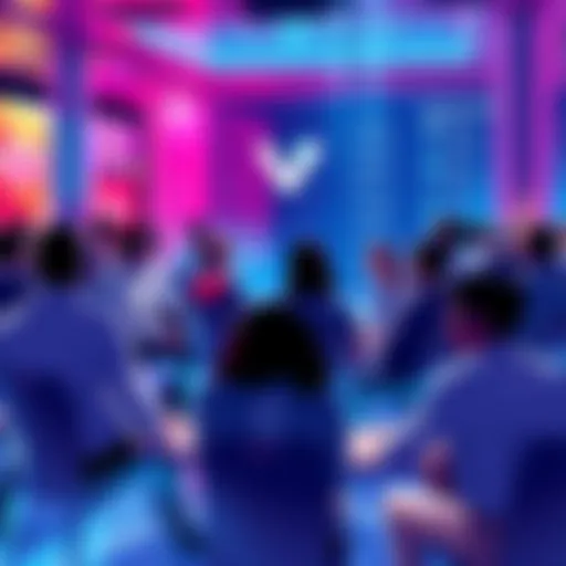 People engaging in a discussion about Vechain on a forum, sharing insights and ideas about blockchain applications.