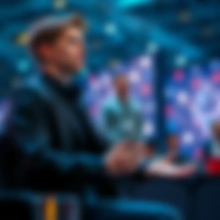 Vitalik Buterin speaking about layer-2 solutions for Ethereum at a tech event