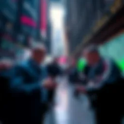 Wall Street professionals discussing Ethereum investments amidst charts and stablecoin approvals