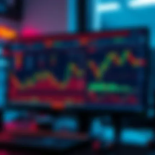 A computer screen showing wallet addresses and trading charts for meme tokens