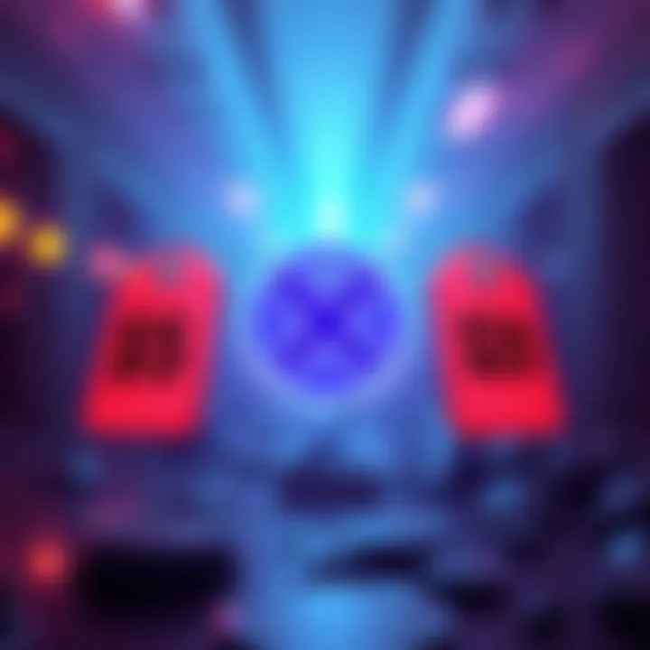 A graphic showing XRP logo with price tags of $5, $10, and $20, indicating potential price predictions for the weekend