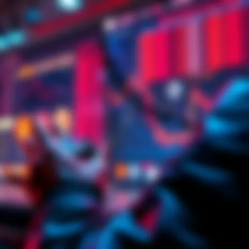 A person reviewing cold wallet options for XRP, with Ledger x and digital currency graphics in view.