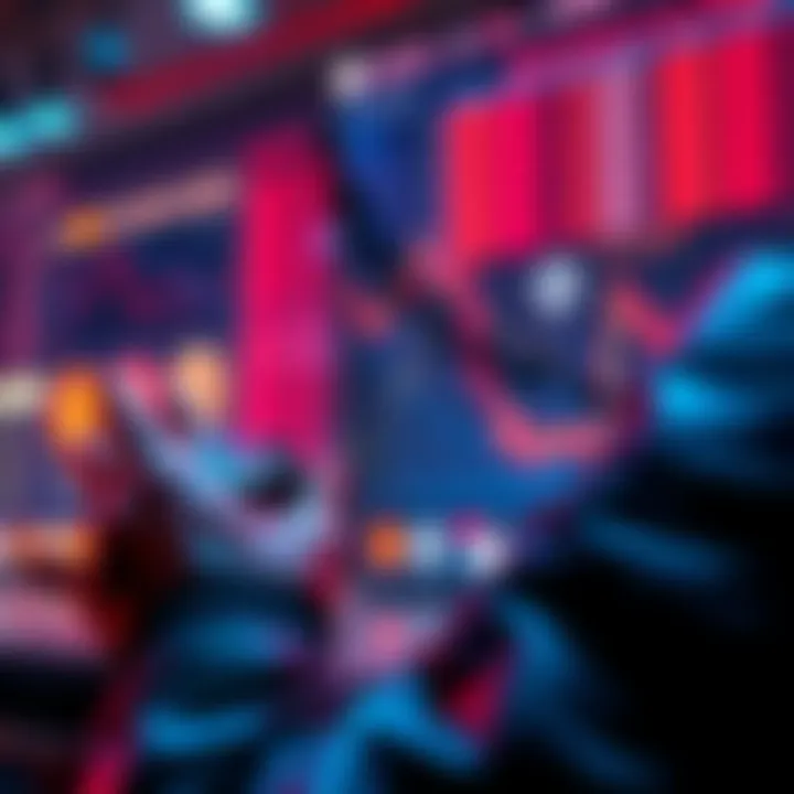 A person reviewing cold wallet options for XRP, with Ledger x and digital currency graphics in view.